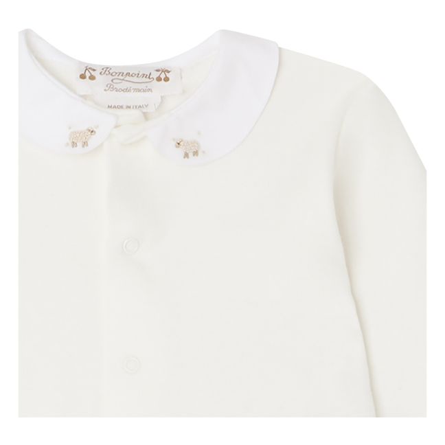 Pijama Andoche Interlock | Crudo
