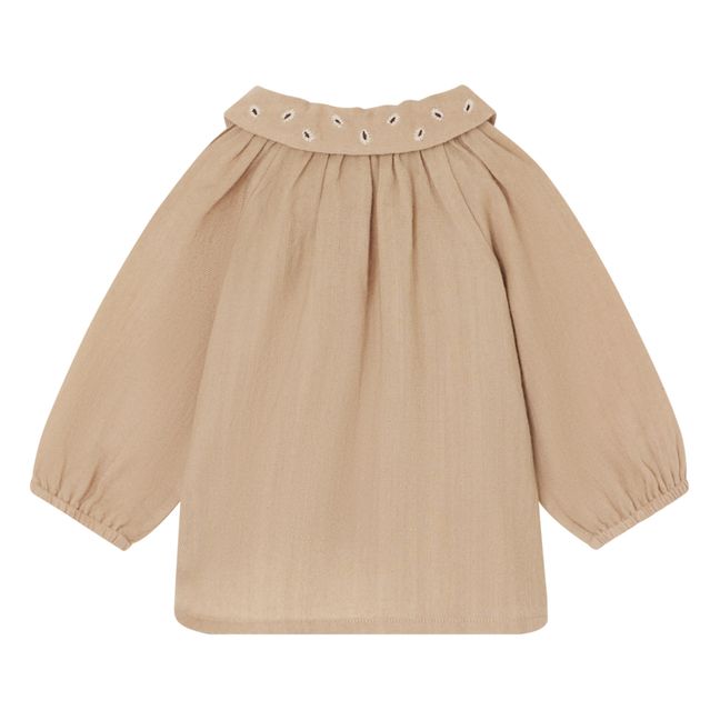 Blouse Laine et Coton Domino | Arena