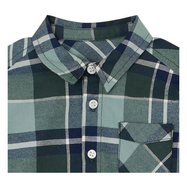 Malo Checked Shirt | Verde