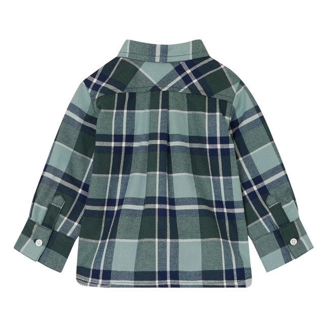 Malo Checked Shirt | Verde