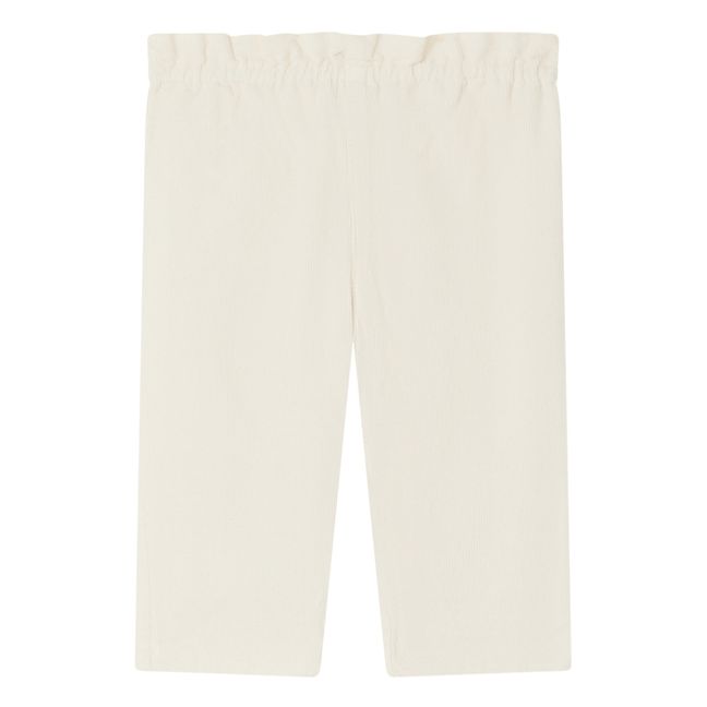 Tweet Milleraies Velvet Harem Pants | Ecru