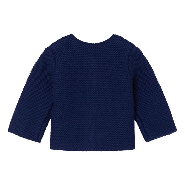 Cardigan Coton et Laine Tiany | Navy