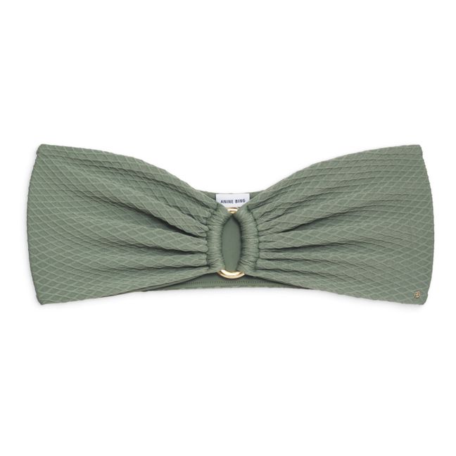 Bikinioberteil Viv aus recyceltem Material | Grün