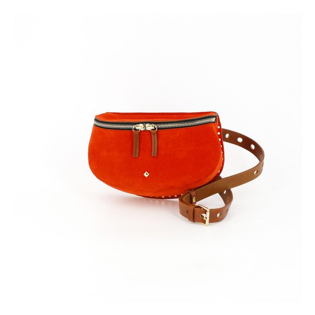 Riñonera de terciopelo New Lili | Rojo