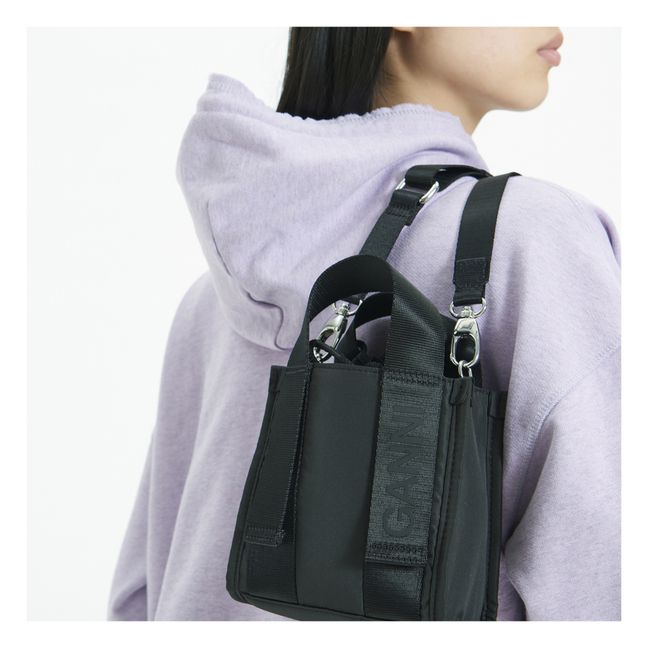 Sac Mini Tech Matières Recyclées | Noir