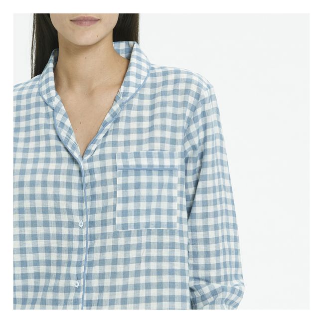 Pyjama Libeccio Carreaux | Bleu