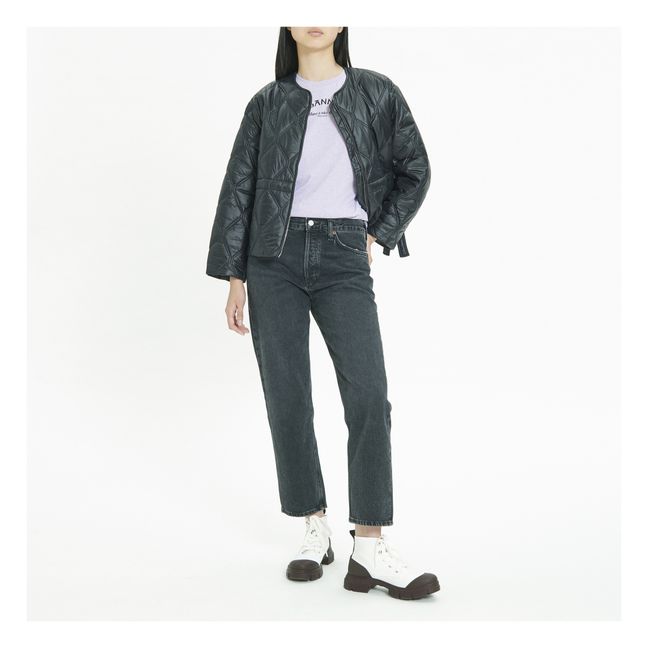 T-shirt Thin Relaxed Coton Bio | Lilas