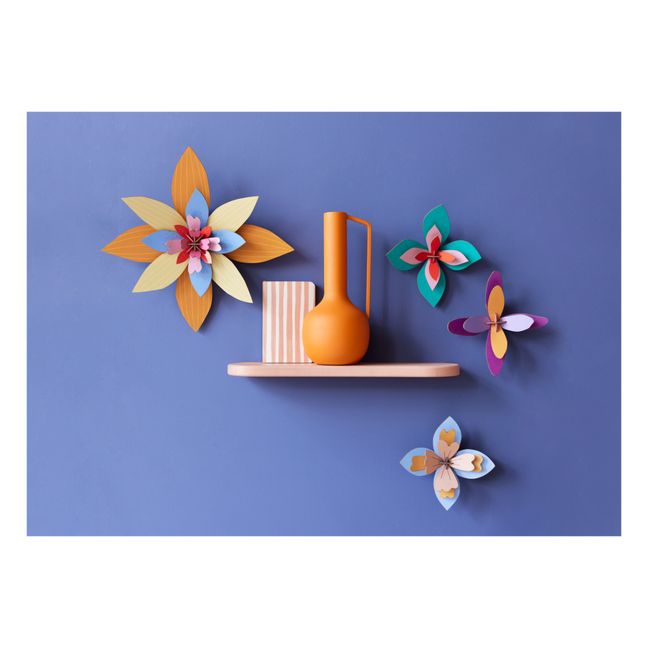 Lavender Flower Wall Decoration - Set of 3