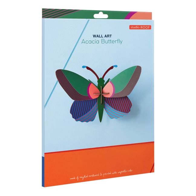 Acacia butterfly wall decoration