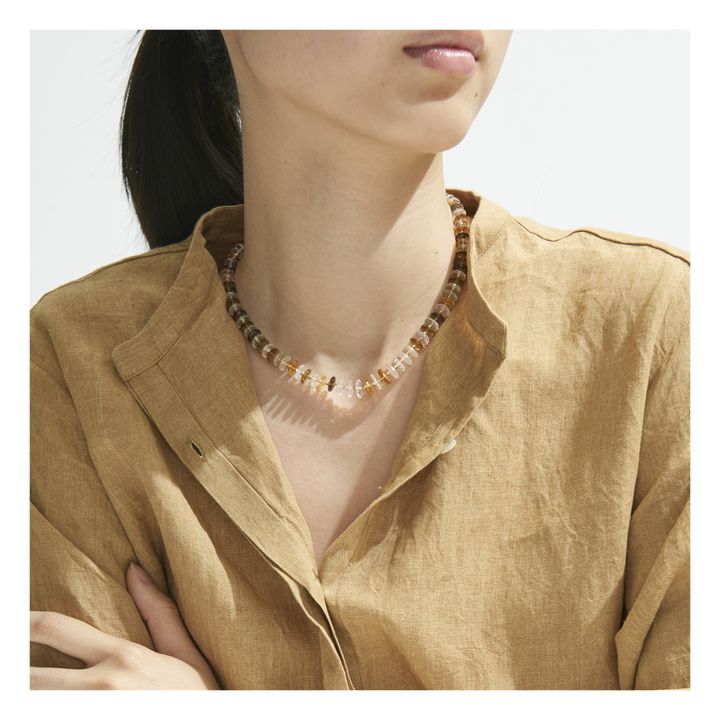 Halskette Cali | Bernstein- Produktbild Nr. 1