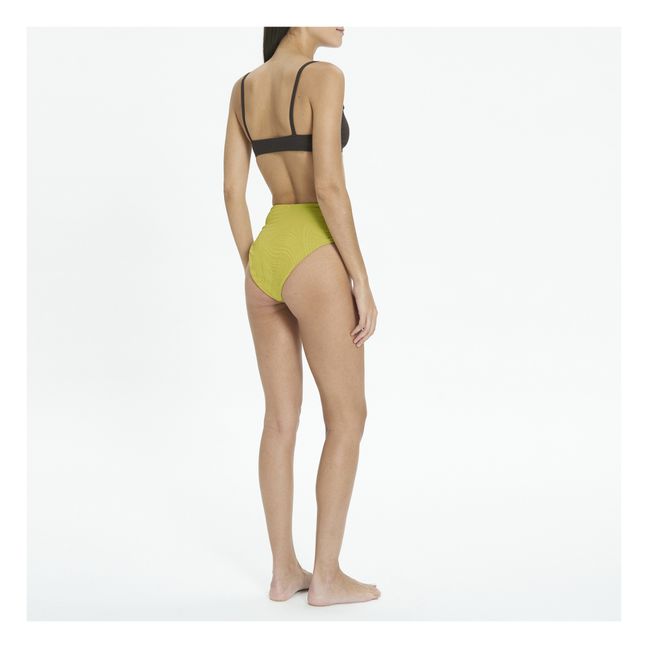 Bas de Maillot Ares Texturé | Vert olive