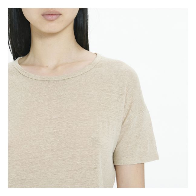 T-shirt, modello: Tellane, in lino | Ginger