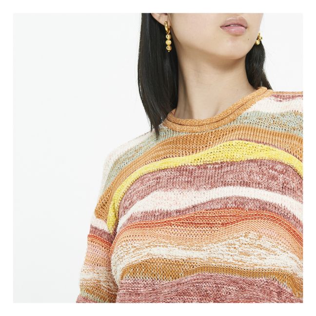 Francie sweater | Orange Rouille