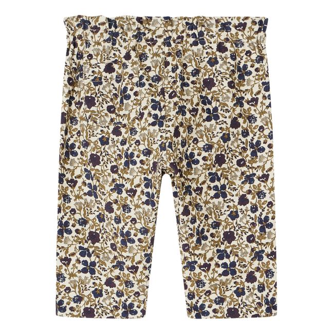 Sarouel Velours Milleraies Fleuri Tweety | Beige