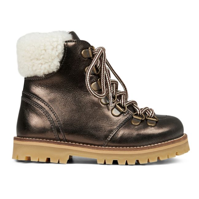 Stivali imbottiti in shearling Winter | Nero