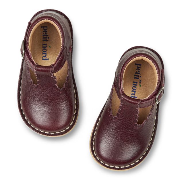 Babies T-Bar Scallop | Prune