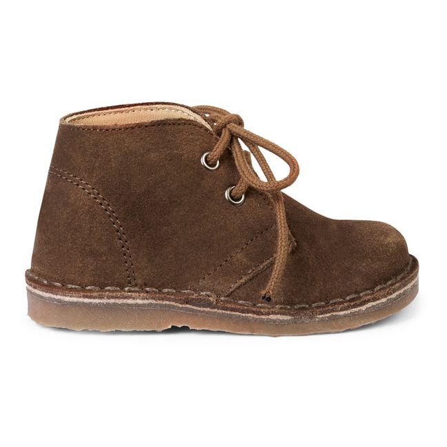 Desert Lace-Up Boots  | Brown
