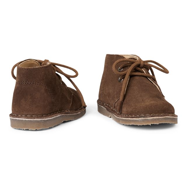 Boots Lacets Desert  | Marron