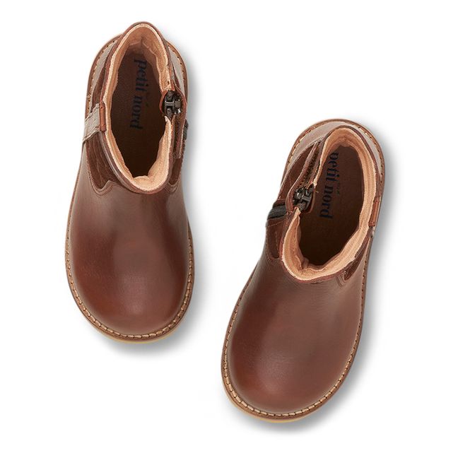 Stivali con zip Lorride | Marrone