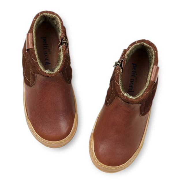 Boots Zip Thor | Marron