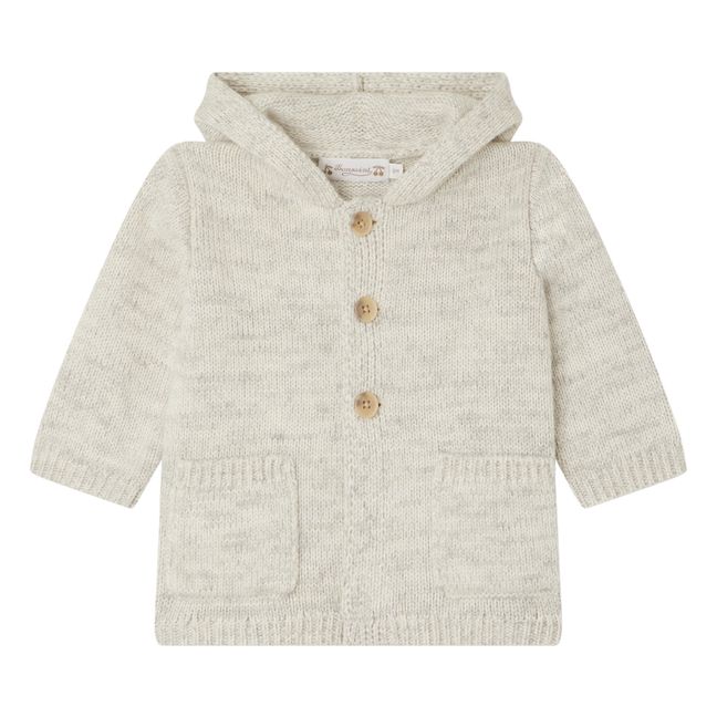 Veste Laine Atexane | Gris chiné