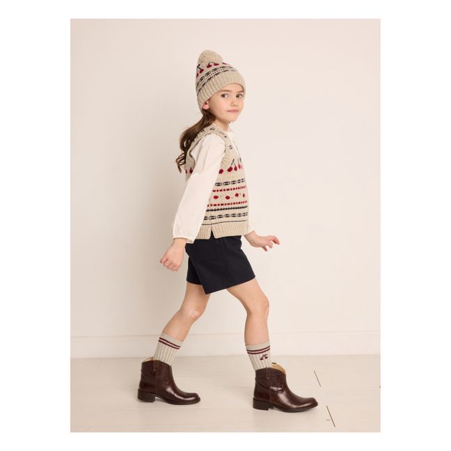 Santiags Cuir | Chocolat