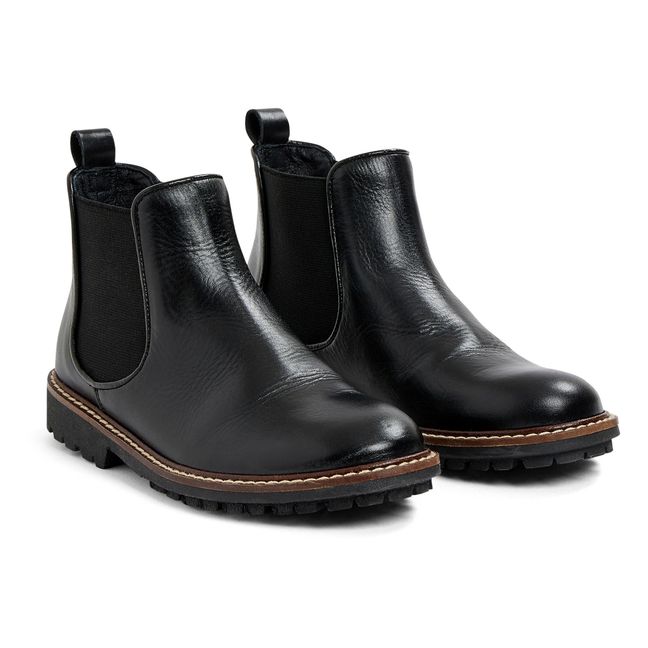 Bottes Cuir Mathis | Negro