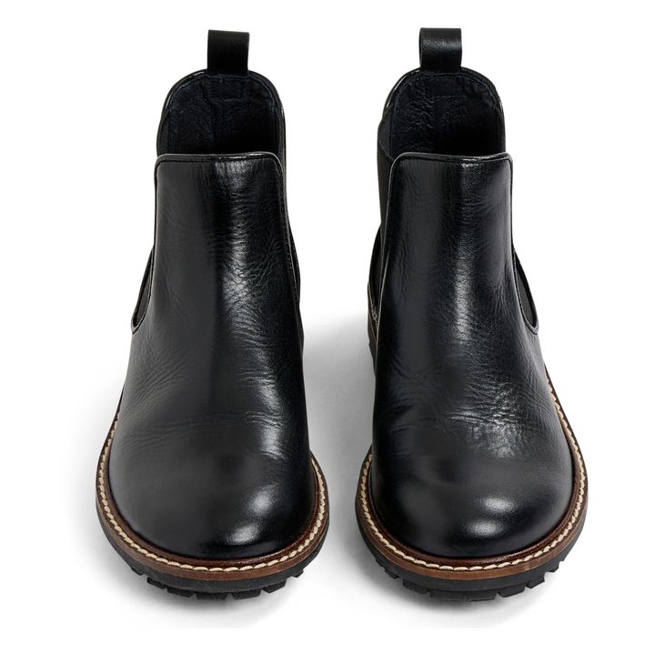 Mathis leather boots | Black- Product image n°6