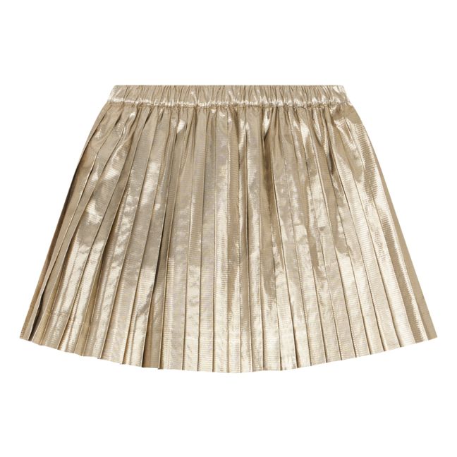 Lamée Beryl skirt - Ceremony Collection  | Gold