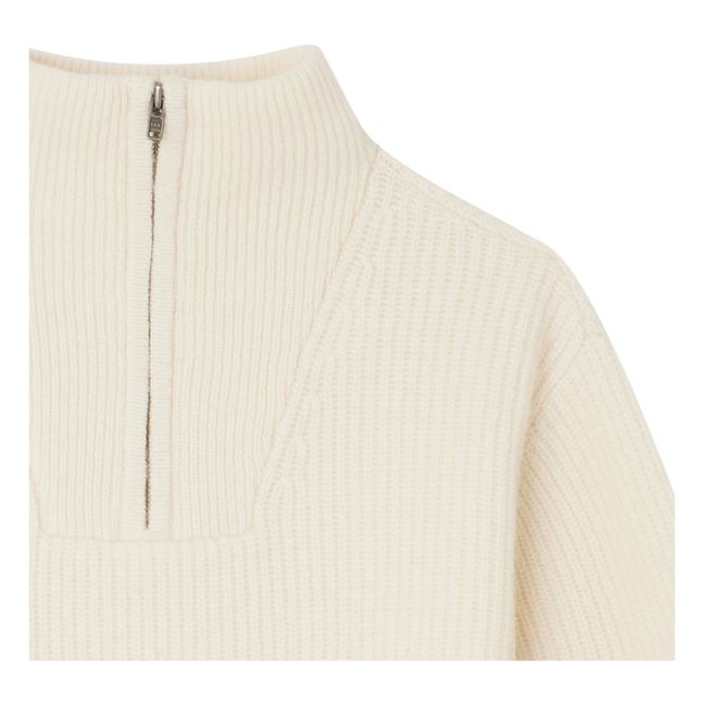 Maglione in lana Baldo | Ecru