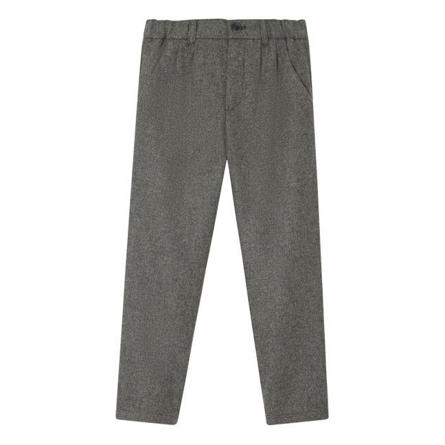 Pantaloni in lana Stephen | Grigio antracite