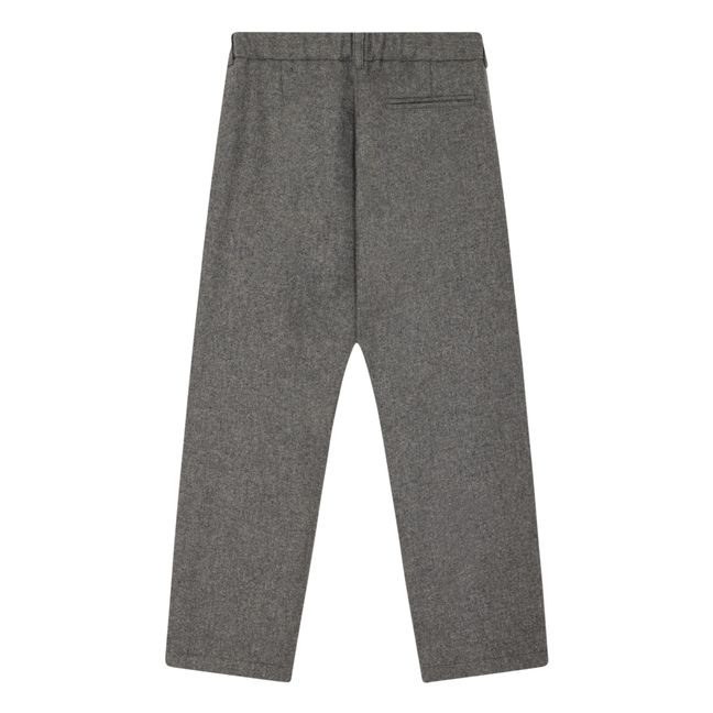 Pantaloni in lana Stephen | Grigio antracite