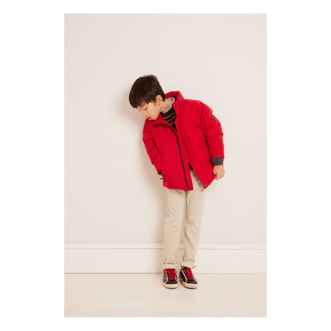 Piumino Dario in materiale riciclato | Rosso