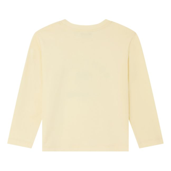 T-Shirt Organic cotton Tadda | Pale yellow