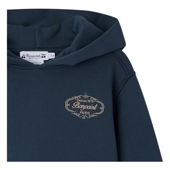 Sweat à Capuche Barack | Bleu gris