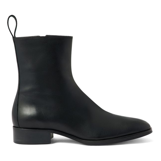 Boots West Cuir | Negro