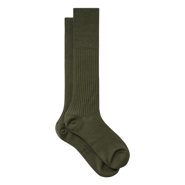 Calzini da passeggio | Verde militare