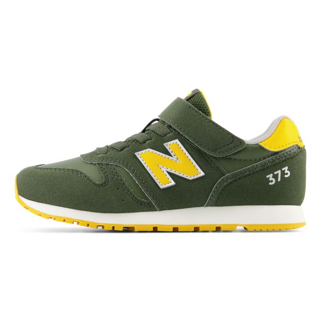 373 Scarpe da ginnastica con chiusura a scatto e lacci | Verde militare