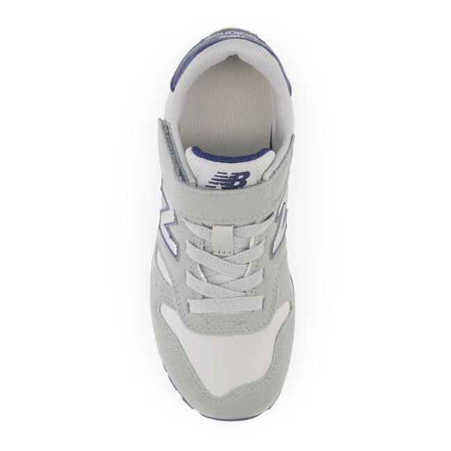Sneaker mit Klettverschluss und elastischen Schnürsenkeln 373 | Blau