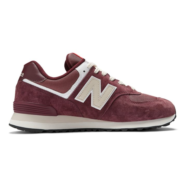 New balance 2024 ml574 burgundy