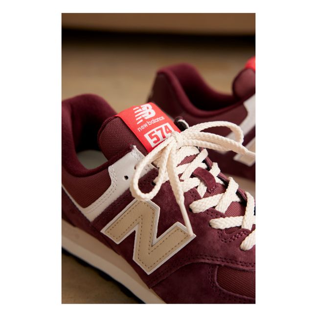 574 Sneakers | Burgundy