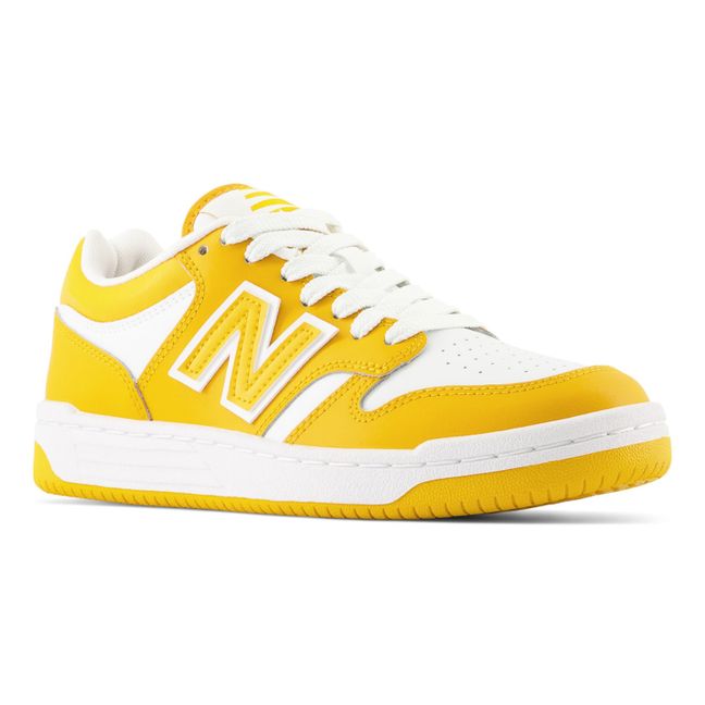 Baskets Lacets 480 | Jaune moutarde