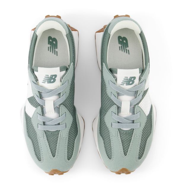 Sneakers mit elastischen Schnürsenkeln 327 | Blasses Grün