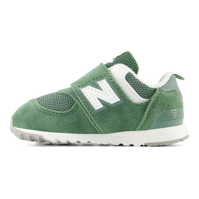 Sneakers mit Klettverschluss 574 Baby | Grün