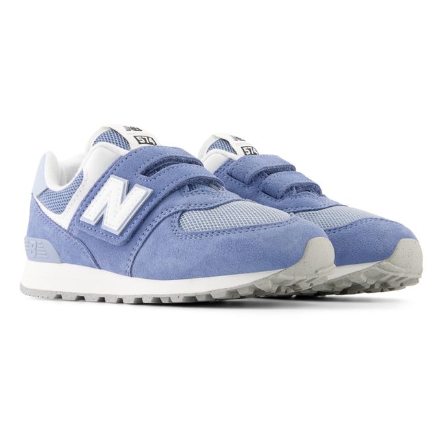 Baskets Scratchs 574 | Bleu