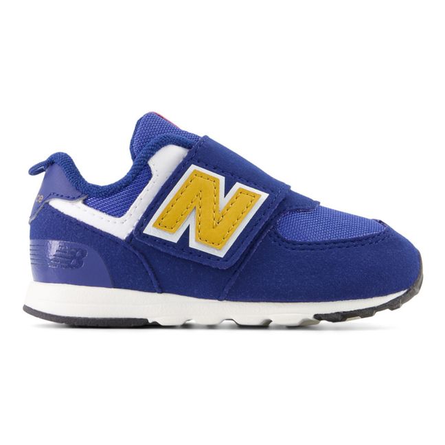 Scarpe da ginnastica, con strap, modello: 574 Baby | Blu reale