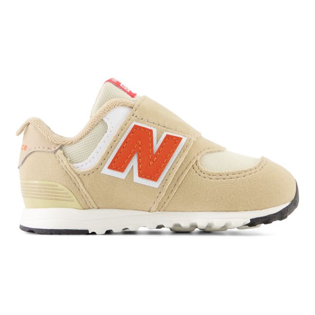 Sneakers mit Klettverschluss 574 Baby | Beige