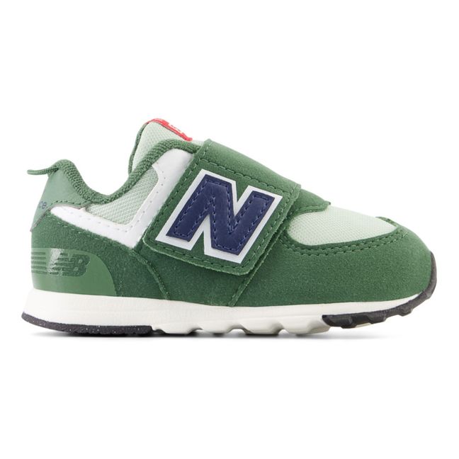574 Infant Velcro Sneakers | Dark green