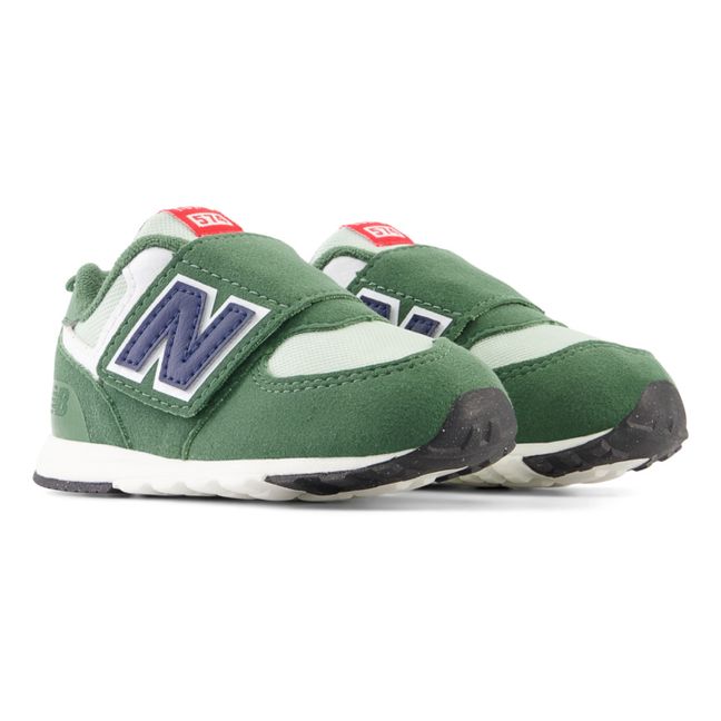 574 Infant Velcro Sneakers | Dark green