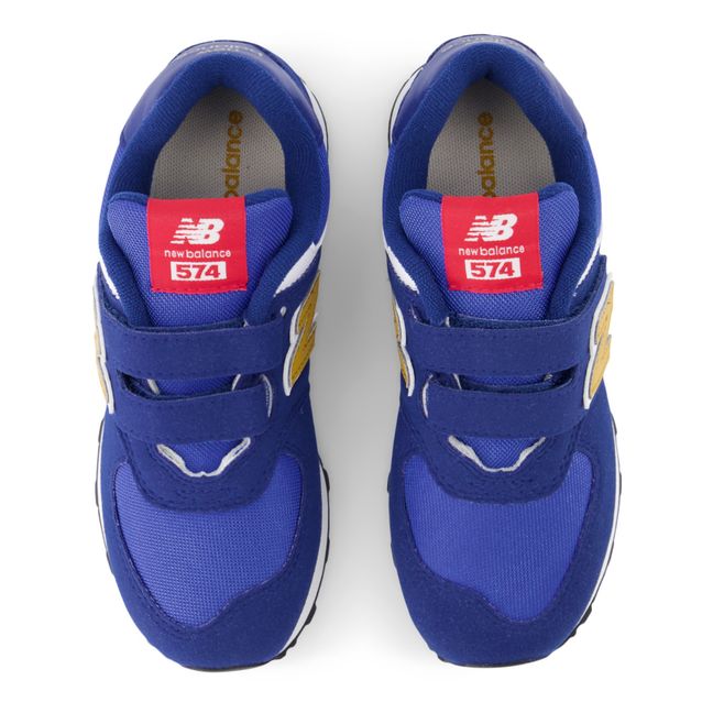 574 Velcro Sneakers | Royal blue